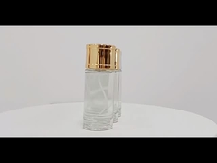 50Ml van het de Flessen transparante rechte ronde parfum van de parfumnevel het glasfles